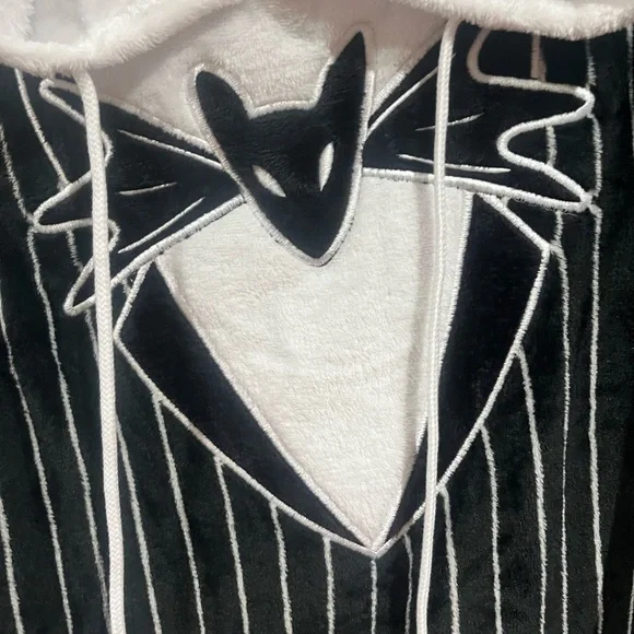 6/$25 Disney Jack Skeleton Nightmare before Christmas Soft Hoodie - Picture 3 of 8